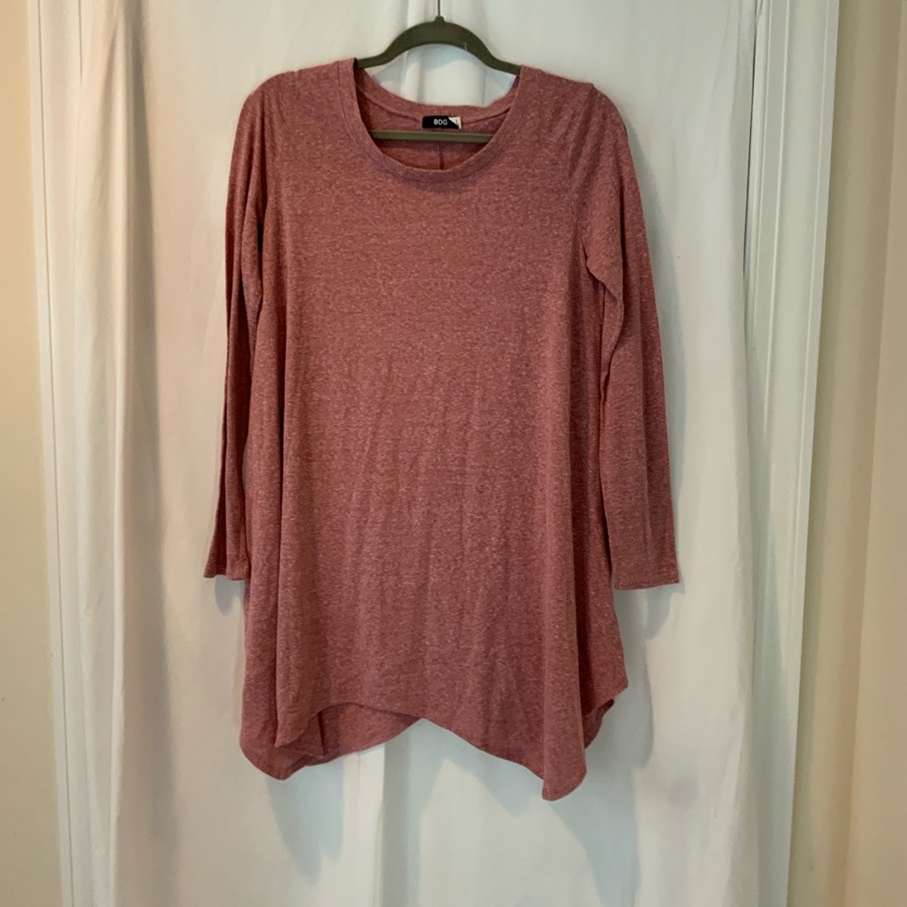 BDG Heathered Red Dress